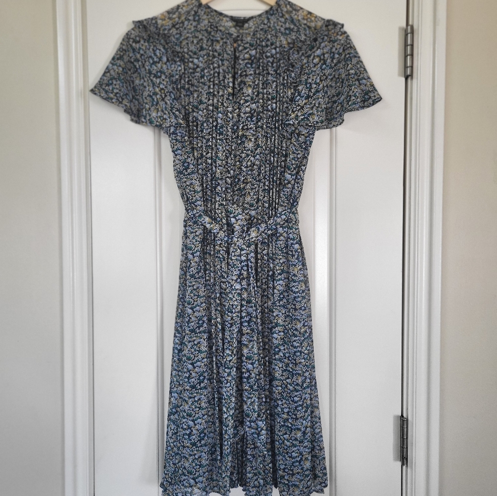 Ann Taylor Pleaded Dress